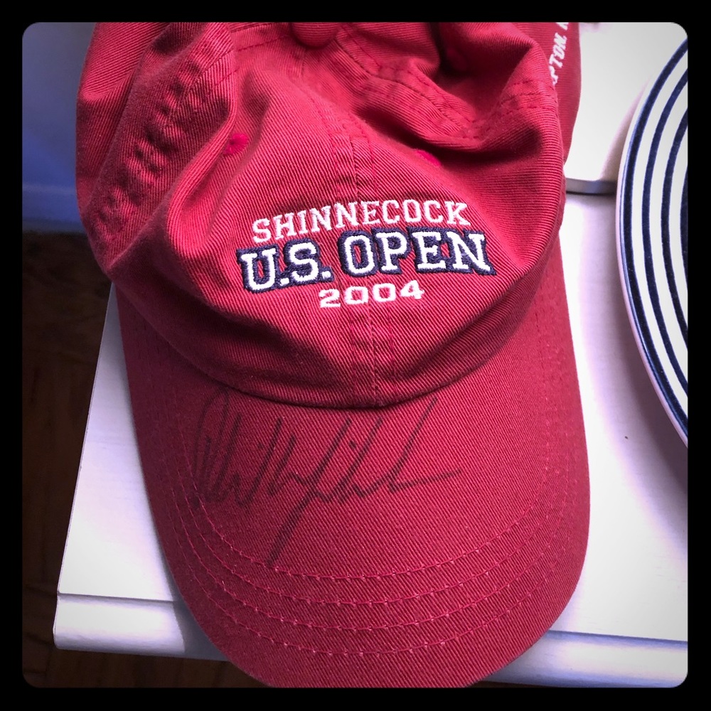 Phil Mickelson Autographed US Open Hat!